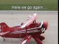 VINTAGE BIPE goes down in CORN FIELD.  Rescue team finds it.
