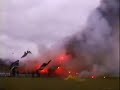 Hooligans Terrorise Stadium With Flares