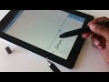 A review of the Jot Pro Stylus made by Adonit. This stylus works with devices with capacitive touchscreens, like the iPad. See more details on the Jot Pro, the other styli shown in this review, and more on my blog here: marianneschultz.com