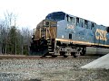 CSX Mixed Frieght and Amtrak  Silverstar