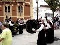 actuación de la banda gaites villa d'avilés en La Madalena