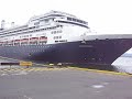 Crucero MS Amsterdam arriba a ushuaia
