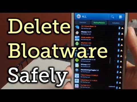 how to remove oem apps from android