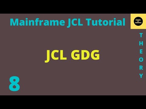 how to define gdg in jcl