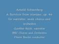 Arnold Schoenberg. A Survivor from Warsaw op.46