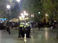 la policia contra la aficion granaina madridista