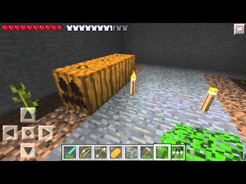 how to grow pumpkins in minecraft pe
