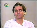 Nelson Piquet após acidente na Indy Nelson Piquet após acidente na Indy