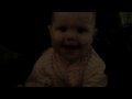 Indy lol met Papa 7 maand en 7 dagen