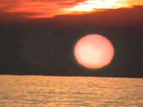 Navarre Beach Sunset in December