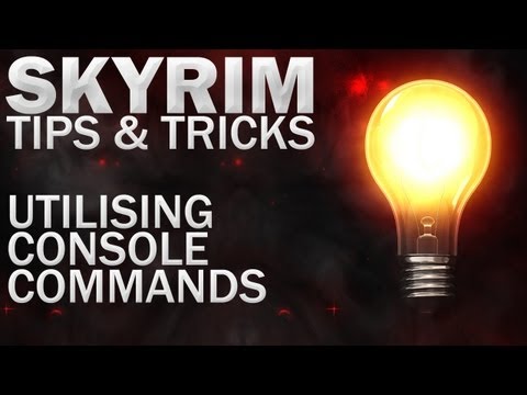 how to use console commands in skyrim
