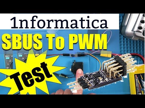SBUS To PWM Decoder New Life For An Old Model!