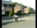 Freestyle Soccer Kevin on street