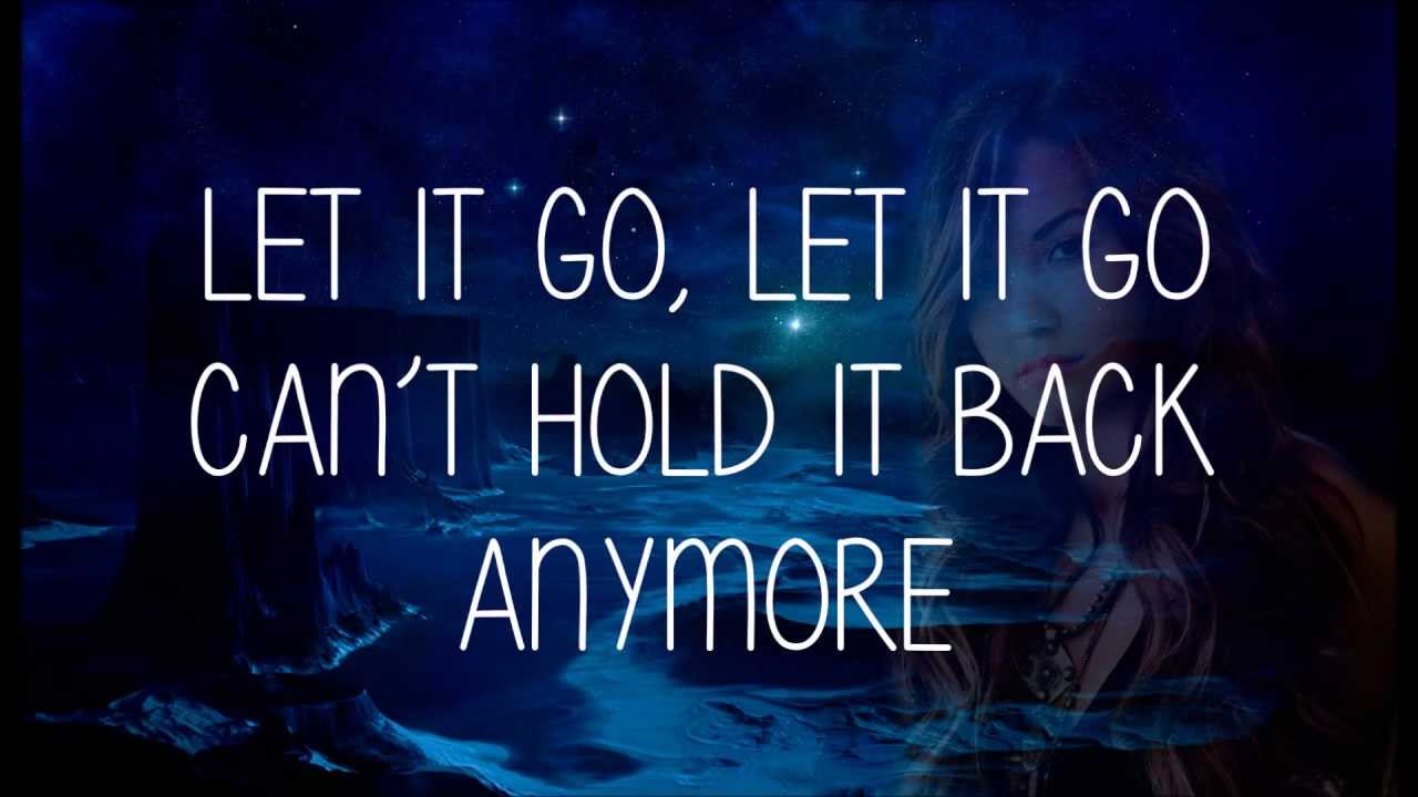 Demi Lovato - Let It Go (Frozen) (HD) - Lyrics