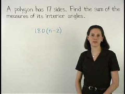 how to prove the sum of interior angles is (n-2)180