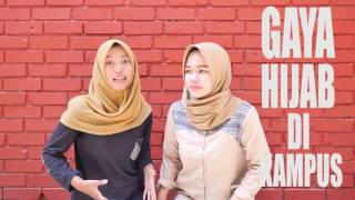 gaya hijab ala cewek kampus