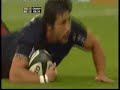 Kelleher essai contre Biarritz Kelleher essai contre Biarritz