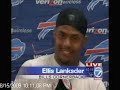 I just caught this on tv. Rumors say that Ellis Lanksder supposedly had consumed psilocybin mushrooms (aka shrooms) the morning of the draft pick. He cant even talk properly on live television. Like um.... like um....