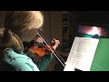 JOY TO THE WORLD, a Violin practice