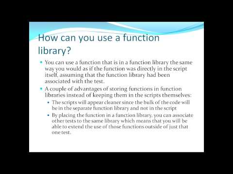 how to define function in qtp