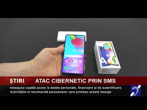 Atac cibernetic prin SMS