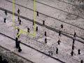 Cheerleaders in the snow at the Seahawks game (1 of 2)