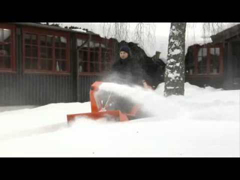 how to fasten snow chains