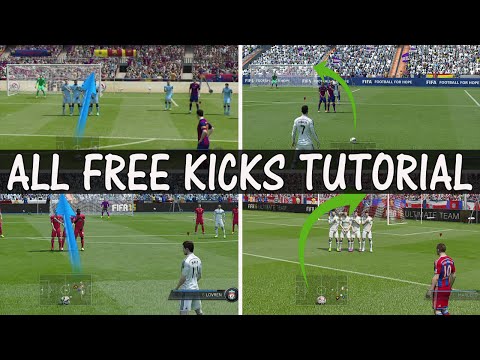 how to practice free kicks in fifa 15 ps4