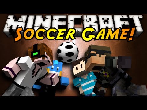Soccer Game - GOOOOOOOOOOOOAAAALLLLL! THE WORLDS MOST POPULAR SPORT HAS BEEN BROUGHT INTO MINECRAFT! NOTHING LIKE A BIT OF SOCCER! Friends Channels! http://www.youtube.com...