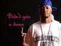 Houston-Didn't give a damn (It's already written 2005)