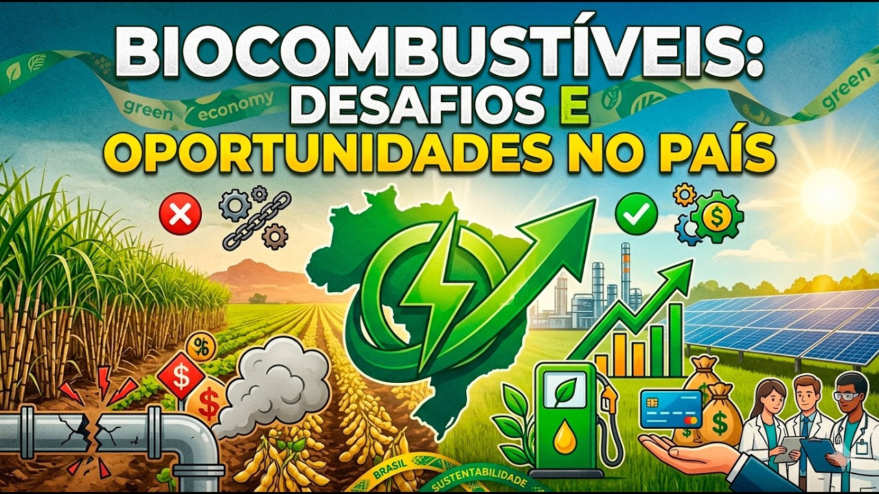 Biocombustíveis: desafios e oportunidades no país.