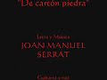 javier maroto canta a serrat de cartón piedra