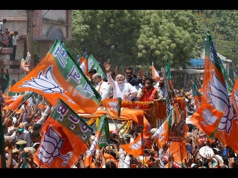 Varanasi at his side, Modi delivers biggest road-show in world's largest election