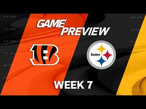 Video: Cincinnati Bengals vs. Pittsburgh Steelers | Week 7 Game Preview | NFL Playbook