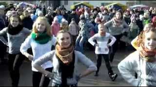 Флешмоб. Масленица 2015 в Хотьково. 