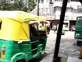 Auto-rickshaw ride in New Delhi, India