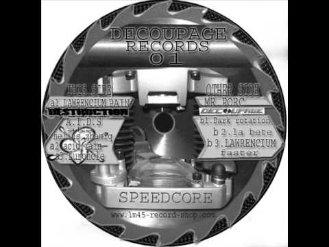 Découpage records 01 - Lawrencium - Pain