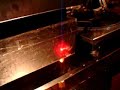 260mw+ red laser burning wood @ 4 feet