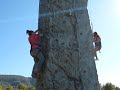 the rock wall : )