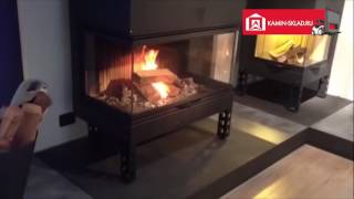 Каминная топка Piazzetta MA 271 SL - Горение Каминная топка Piazzetta MA 271 SL - Горение