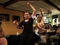 Elen dances at La Zuppa Cafe
