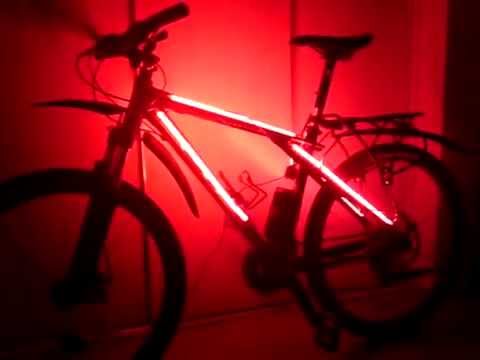 Подсветка колес на велосипед велотюнинг