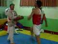 Shah Mohammad Niazy Training Tekwando in Afghanistan