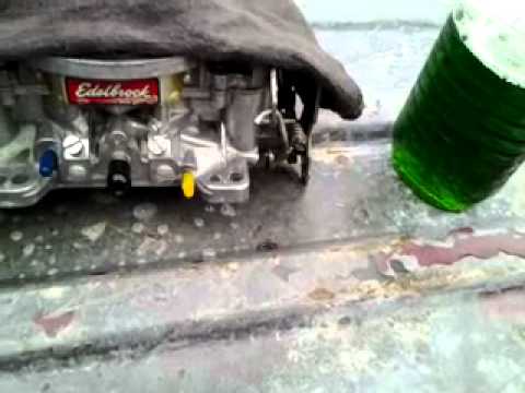 how to rebuild a edelbrock carburetor