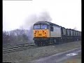 class 56 56055 at Milford Jn 19.1.95