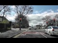 Driving Along Valley Road, Longmoor Lane & Hall Lane, Liverpool, Merseyside, England