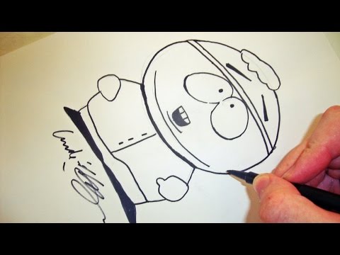 how to draw eric cartman