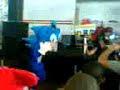 Apresentação do Sonic no Evento de Anime!!!
