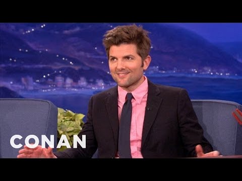 Adam Scott - Adam spent his chubby youth memorizing movie boxes. See how good his memory is. More CONAN @ http://teamcoco.com/video.