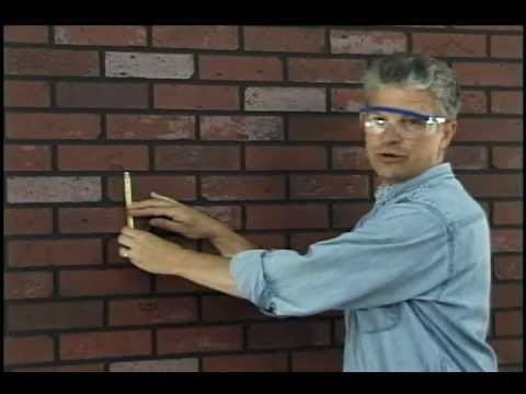 how to fasten to brick